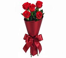 Букет 5 Красных роз Эдлесс Лав в Мармашах
