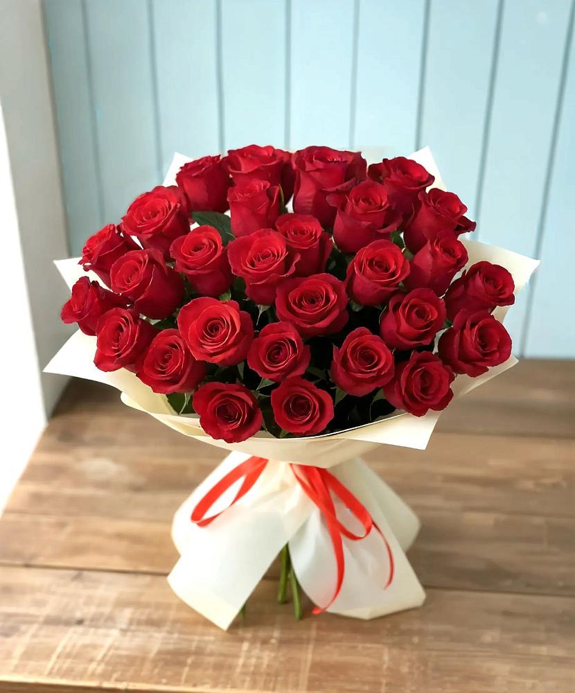 Букет 29 Красных роз в Мармашах