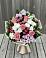 Букет цветов из: Альстромерии, Гвоздики, Розы и Хризантемы в Мармашах