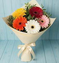 Букет цветов из:  Герберы #REPLACE_PRED# Мармашах