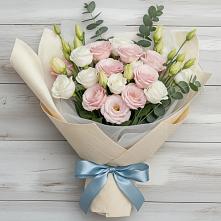 Букет цветов из:  Лизиантусы в Мармашах