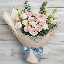 Букет цветов из:  Лизиантусы в Мармашах