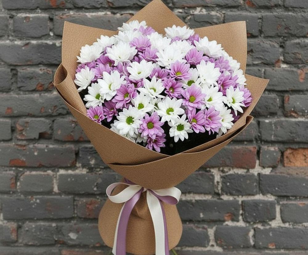 Букет цветов из: Хризантемы в Мармашах
