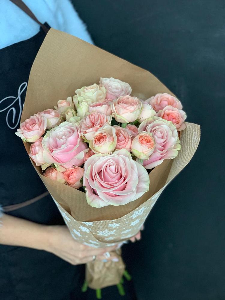 Букет цветов из: Хризантемы и Розы в Мармашах