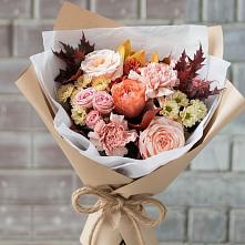 Букет цветов из:  Гвоздики, Хризантемы и Розы в Мармашах